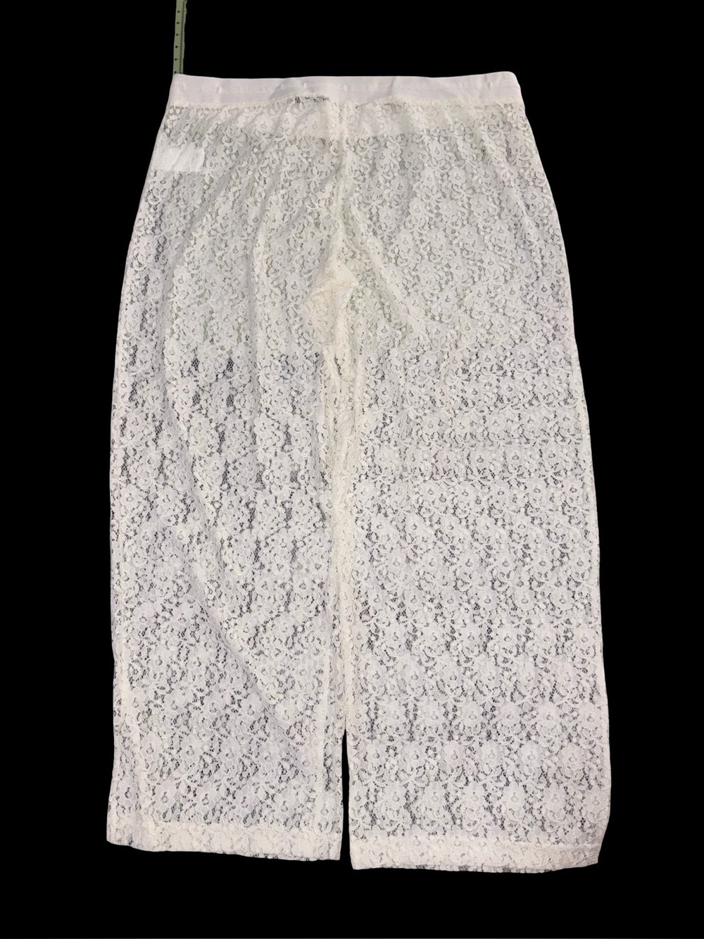 David’s Bridal Wide Leg Lace Pants size XL - Picture 2 of 5